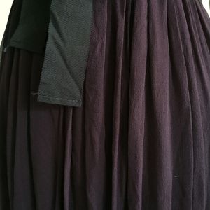 Designer Purple Knit Dress