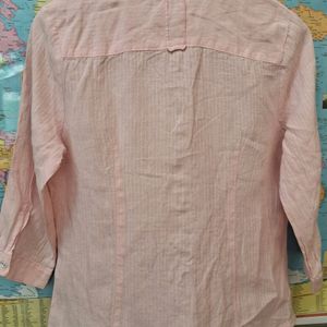 Wills Classic Formal Linen Shirt For Girls