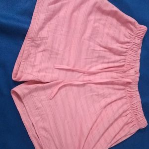 Baby Pink SHORTS for Women