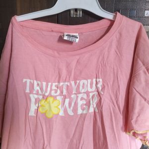 TRUST YOUR FOWER PRINT T-SHIRT