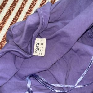 A Line Top Lavender