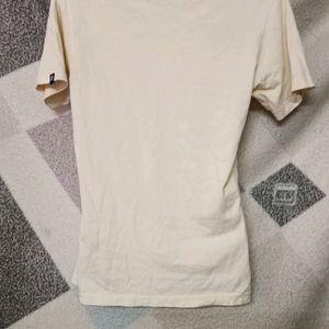 Cream T-shirts