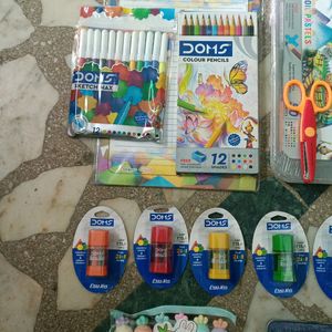 Combo Of Stationery Items