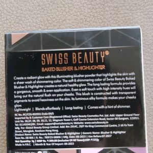 Swiss Beauty Sealed Pack Blush & Highlighter