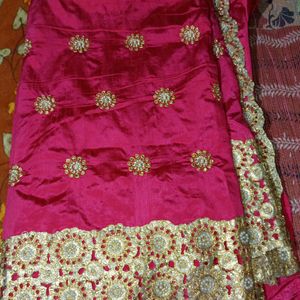 Women New Party Wear Saree With Stitched Blouse