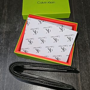 Calvin Klein Leather Wallet ( BLACK )