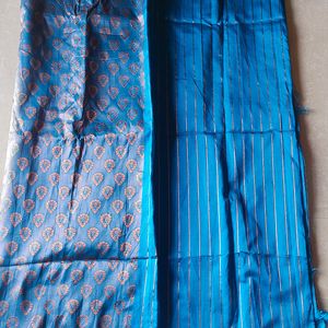 Cotton Silk Saree with Traditional Katpadhar