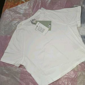 H&M Fitted Cropped T-shirt