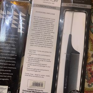 Hector Professional Carbon Combs Set Of 3