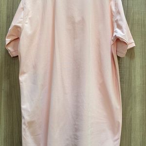 Men Polo Peace Pink Color Shirt Sleeve Tshirt