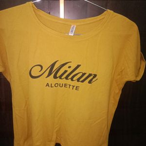 Mustard Colour Top In Better Condition