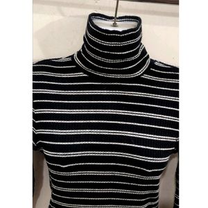 High Neck Sweater Top For Women