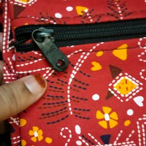 Sling Bag With Rajasthani Print