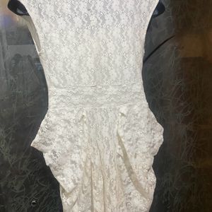 Bodycon White Mini Dress