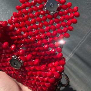 Red Beaded Bag❤️❤️