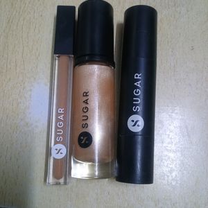 Sugar Combo ( Foundation, Concealer, Highlighter)