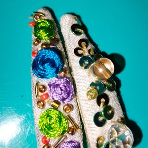 Aari Embroidery Hair Clip