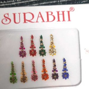 Multicolor Surabhi Designer Bindi