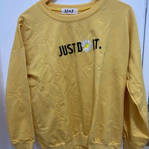 Smart Yellow Sweat Shirt