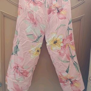 Women Floral Printed Free Size Pyjama