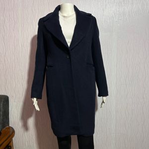 Navy Blue Overcoat-lightweight