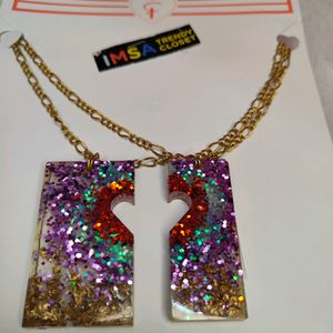 Resin Friendship Chain & Pendants