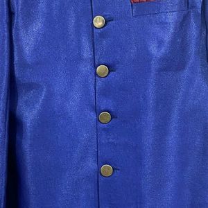 SHAHRUKH KHAN BLUE SHERWANI