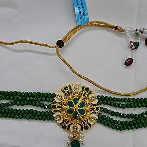 Kundan Choker Green