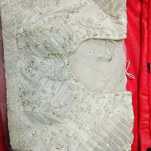 White Bridal Lehenga