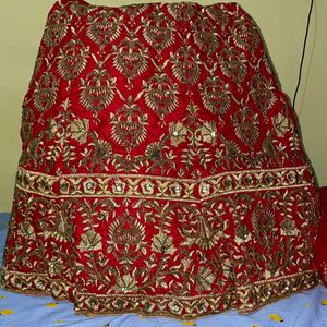 Unstitched Bridal Lehenga