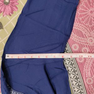 Blue Colour Kurta For Women