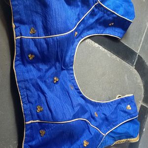 Royal Blue Padded Blouse