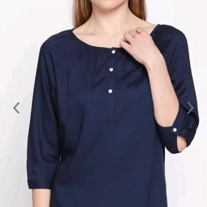 Honey Navy Blue Top (women)