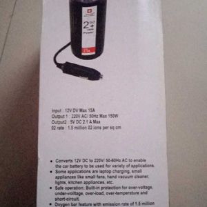 SPECIAL OFFER CAR POWER INVERTER WITH OXYGEN BAR