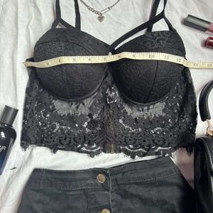 Black Lacey Corset