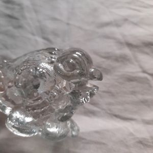 Feng Shui Crystal Glass Money Frog 🐸 Home Decor