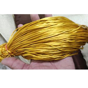 2bunch ofThick malai dori/silk macrame /satin cord