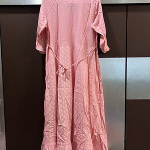 Beautiful Light Pink Anarkali