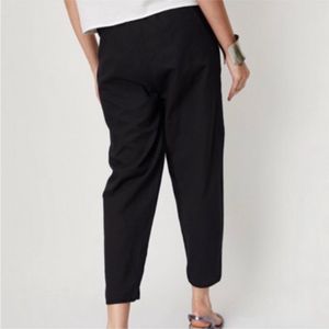 Black Cotton Pants