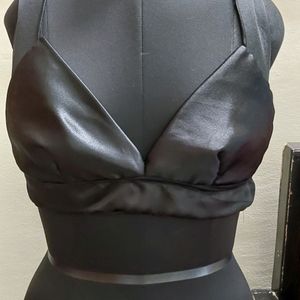 Black Backless Blouse(28 To 40)