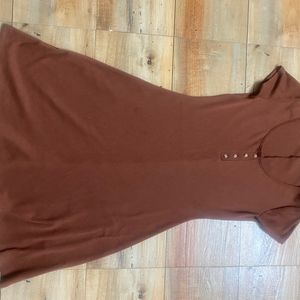 Brown Neon Dress