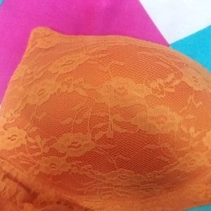 Zivame Lace Net Padded Bra