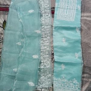 ORGANZA DRESS MATERIAL