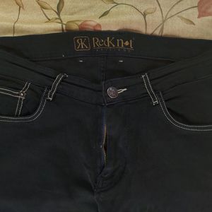 RedKnot Black Denim Size 36 Men's Jeans