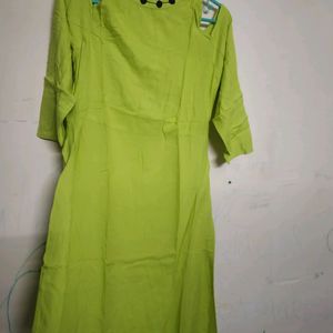 Neon Full Length Kurti🍐