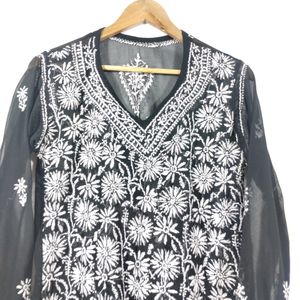 Black Chicken Curry Kurti (Women)