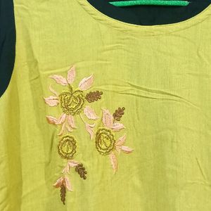 Combo Of Three Embroidery Kurti