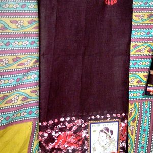 Cotton Mulmul Saree