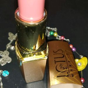 Lotus Creamy Perky Peach Lipstick Pure Lip Colour