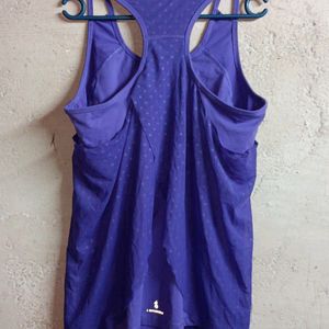 NEW BALANCE Casual Top Vest Layered Lavender